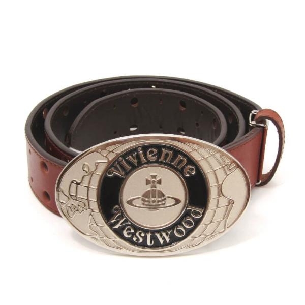 レア　vivienne westwood オーブ　レザーベルト Vivienne Westwood｜オーブレザーベルト - メルカリ