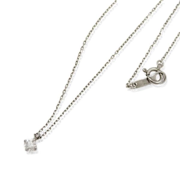 美品 ete エテ ネックレス ブライト 46083900 PT900/850 ダイヤモンド