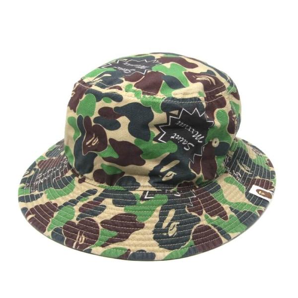 セントマイケル❌APE 新品未使用　ハット 未使用 SAINT Mxxxxxx × A BATHING APE セントマイケル バケットハット