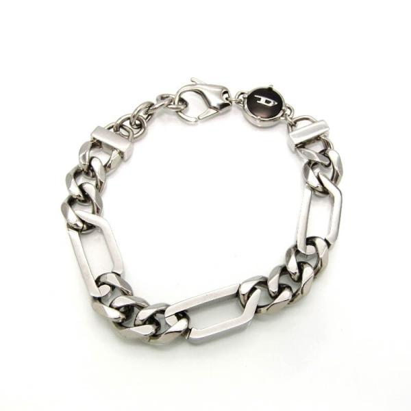 DIESEL ディーゼル ブレスレット DX135100DJW ロゴ チェーン