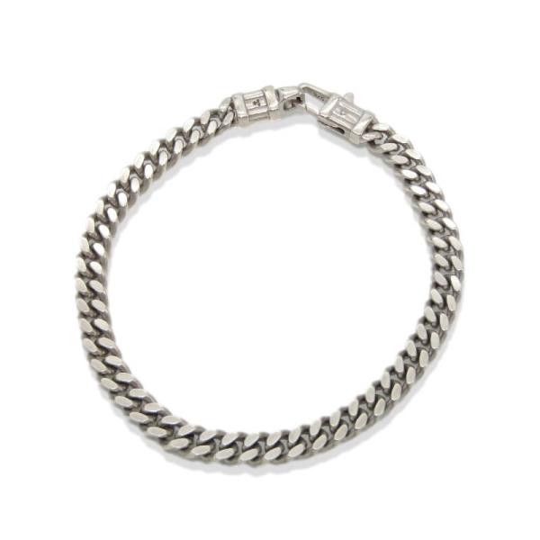 美品 TOM WOOD トムウッド ブレスレット Curb Bracelet L 7inch