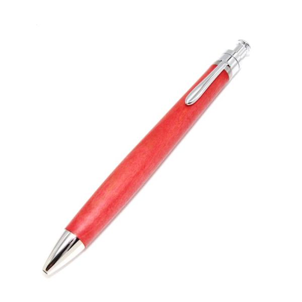 美品 工房楔 コウボウセツ ボールペン チューリップウッド ルーチェ