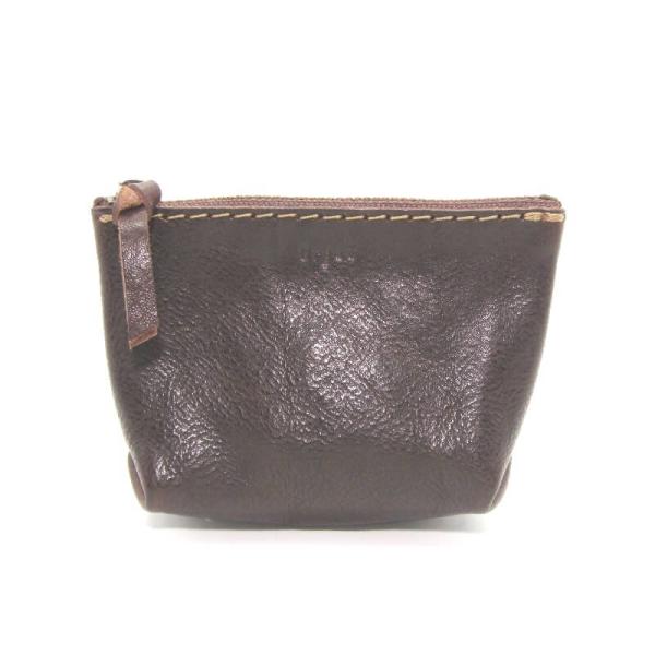 HERZ（ヘルツ） 美品 HERZ Organ オルガン マチ付きファスナーポーチ