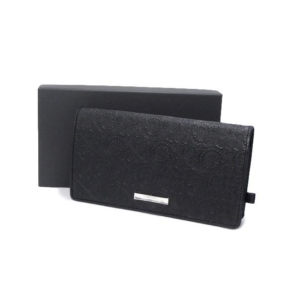 GARNI ガルニ Vine Patten Long Wallet 長財布 黒 新品同様 GL14013 