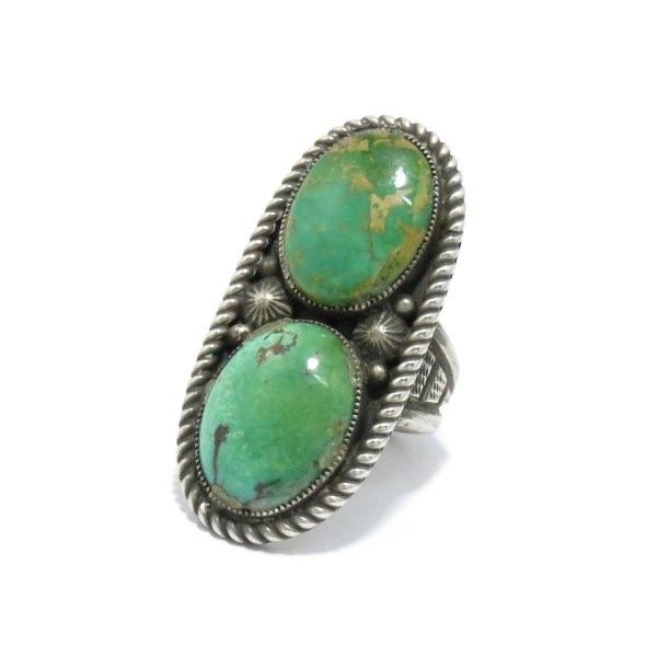 NAVAJO ナバホ族 Calvin Martinez カルビンマルチネス ターコイズ付き