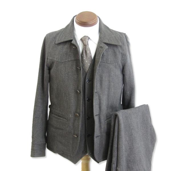 GANGSTERVILLE ギャングスタービル　デニム　セットアップ　3ピース GANGSTERVILLE ギャングスタービル デニム セットアップ 3ピース