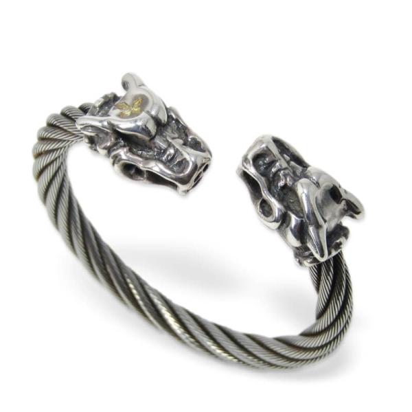 パンサーケーブルバングル Gaboratory ガボラトリー/ガボール (GABORATORY)クォーター