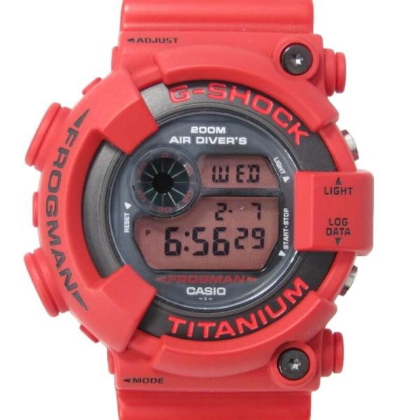 【極美品】G-SHOCK FROGMAN 赤潜水蛙 DW-8200NT2-4JR 極美品】G-SHOCK FROGMAN 赤潜水蛙 DW-8200NT2-4JR - メルカリ