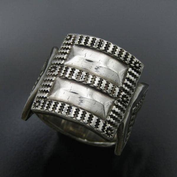 Perry Shorty ナバホ族 リング コインシルバー ペリーショーティー