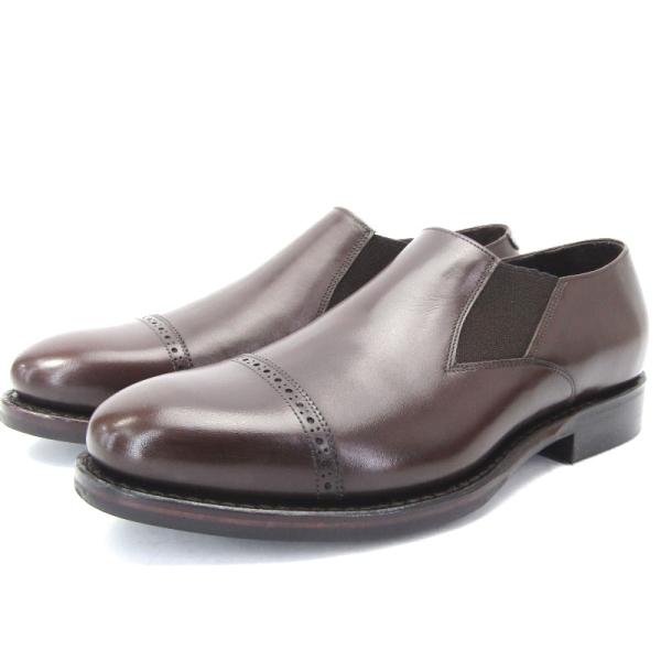 新品未使用✨ジャランスリワヤ　98921ストレートチップ　 サイドゴア　ブラック 極美品】ジャランスリワヤ 98921 キャップトゥ 革靴 サイドゴア