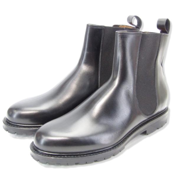 よしむら　【未使用】ジャランスリワヤ　サイドゴアブーツ　ビジネス　25.5 ブーツ | 98411 / BLACK CALF (DAINITE SOLE) - Jalan Sriwijaya