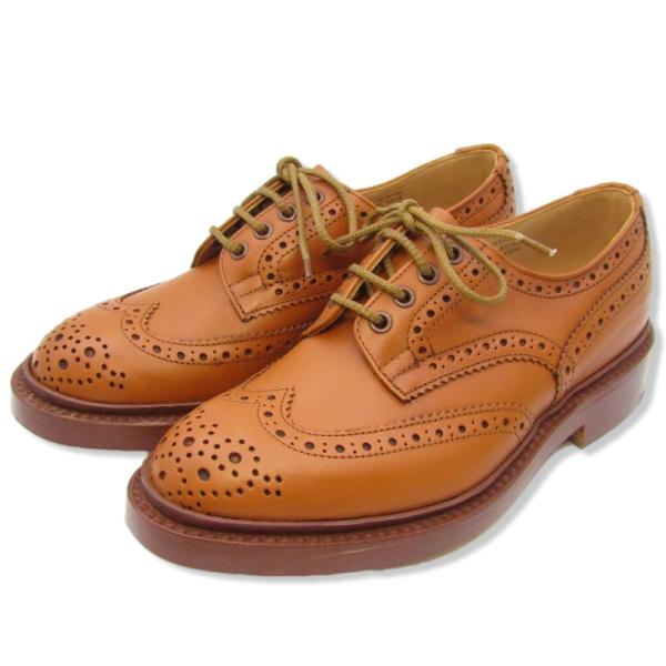 【美品】Tricker'sトリッカーズ バートン ウィングチップシューズ Tricker's 未使用 トリッカーズ UK6.5 ウィングチップ 5633/68