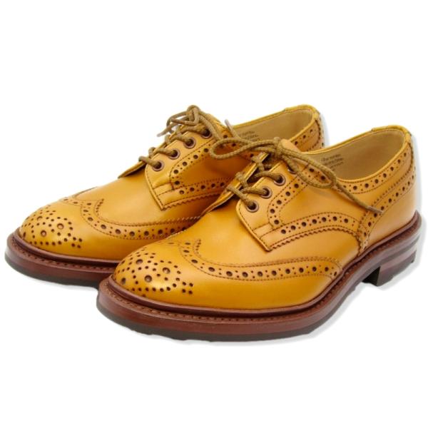 Tricker's 未使用 トリッカーズ UK7 ウィングチップ 5633/326