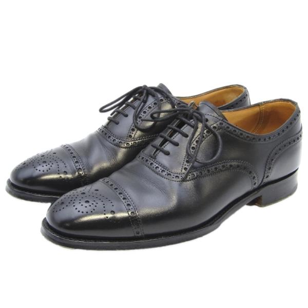 美品 JOSEPH CHEANEY チーニー UK5.5F セミブローグ WILFRED