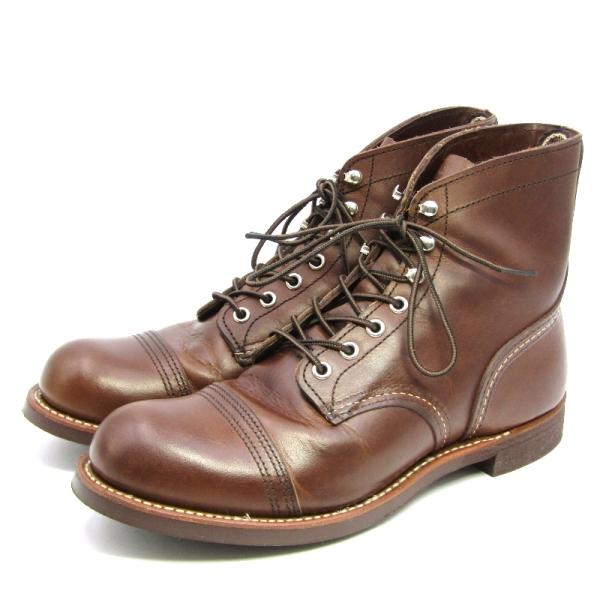 RED WING SHOES（レッドウィング） 美品 REDWING US8D 26cm アイアン