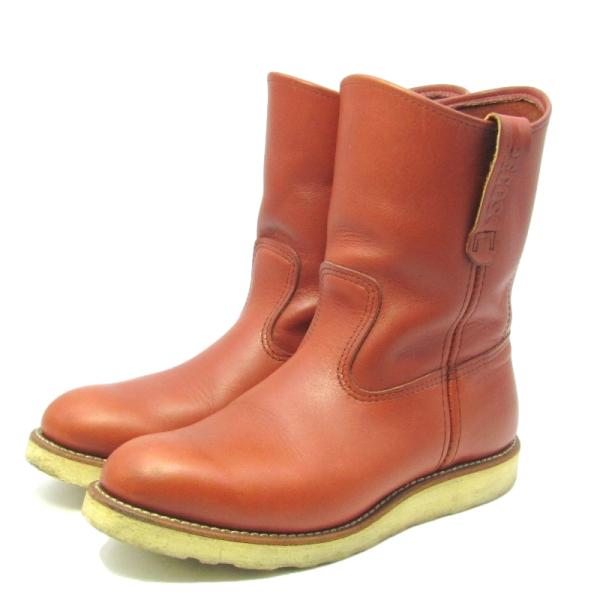 【US9E】REDWING 8866 レッドウィング ペコス オロラセット 8E 良品 犬タグ 97年】レッドウィング 8866 ペコス 赤茶 オロラセット