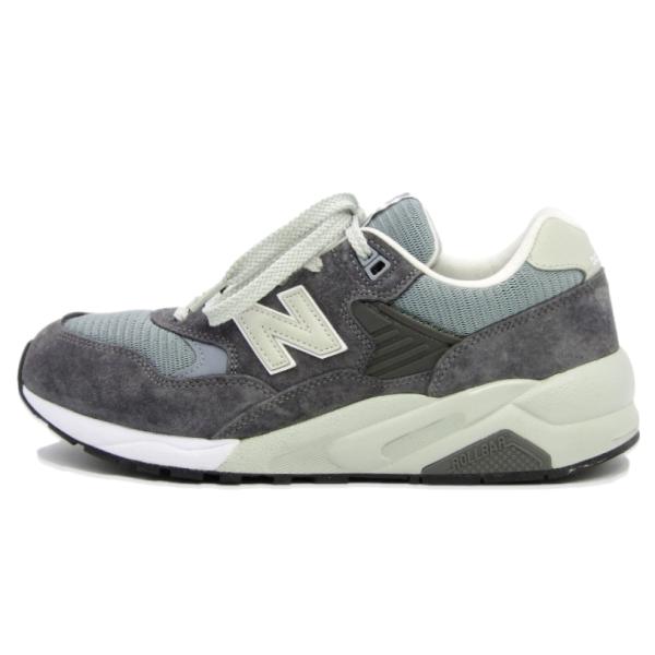 美品 New Balance ニューバランス 27.5cm MT580ADB ROLLBAR スエード トレイル ランニングシューズ フラットソール グレー 35005399