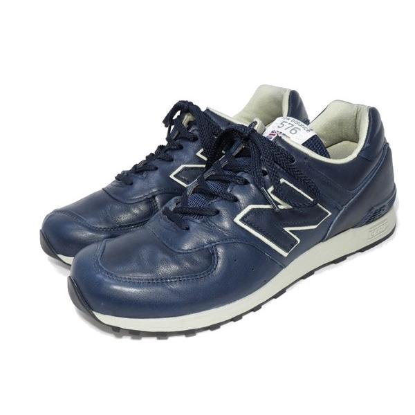 NEW BALANCE M576CNN　イギリス製 美品】NEW BALANCE ニューバランス M576CNN UK製 レザー - メルカリ