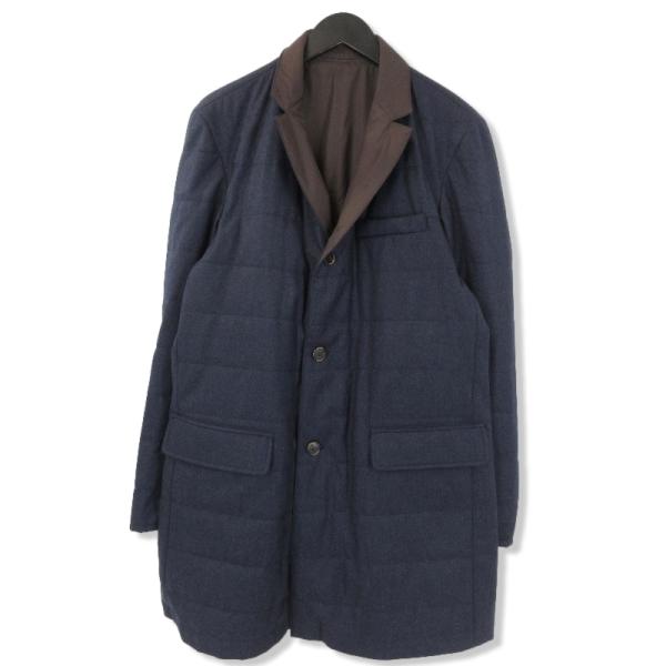 DORIANI ネイビー カシミア コート 未使用品 イタリア製 美品 DORIANI