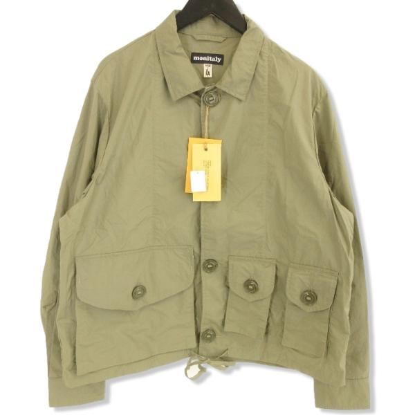 MONITALY ミリタリークロップドジャケット 38 カーキ 【公式通販】