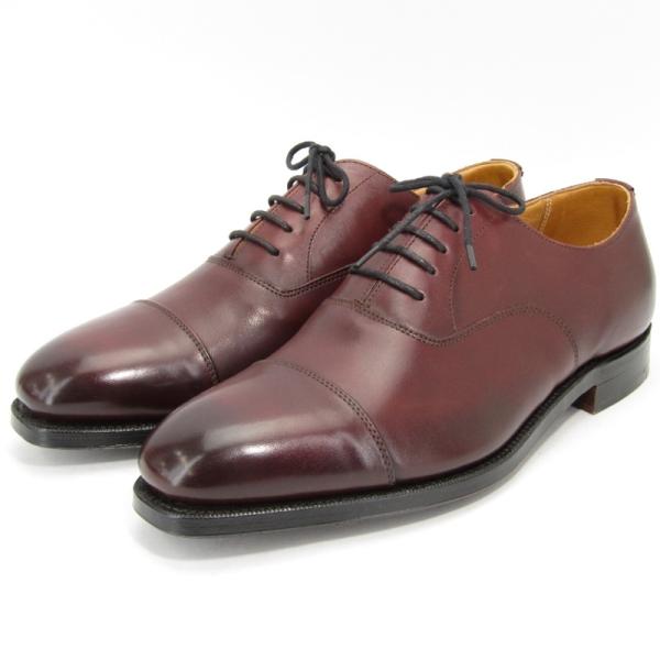 美品 GRENSON グレンソン UK7 ストレートチップ 22346 LONDON カーフ 