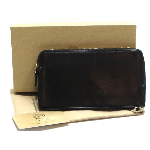 GANZO ガンゾ GUD2 ZIPウォレット カーフレザー 長財布 黒 ロング  
