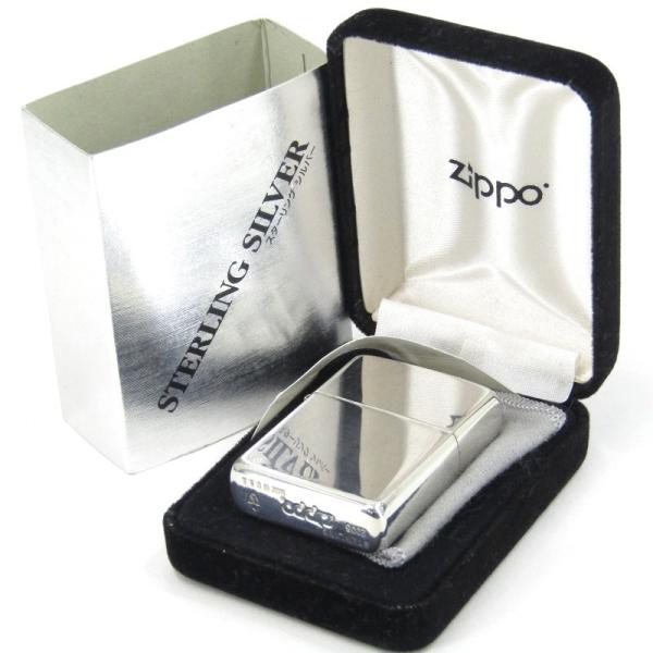 ZIPPO ジッポー オイルライター アーマー スターリングシルバー