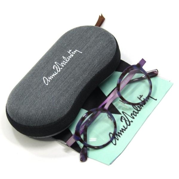 [美品]Anne et Valentin ラウンドメガネ オレンジ Anne et Valentin CAN 人気のラウンドフレーム再入荷 | 3T
