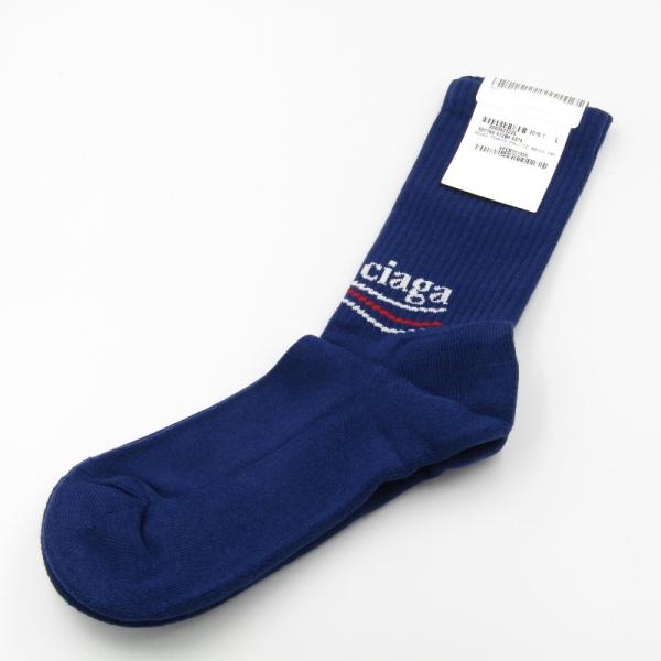 バレンシアガ　アディダス　靴下　新品未使用 BALENCIAGA×adidas ソックススニーカー559276 559276 ブルー