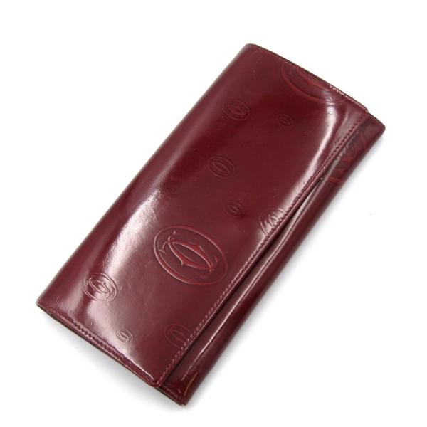 Cartier カルティエ 長財布 ハッピーバースデー エナメル 二つ折り