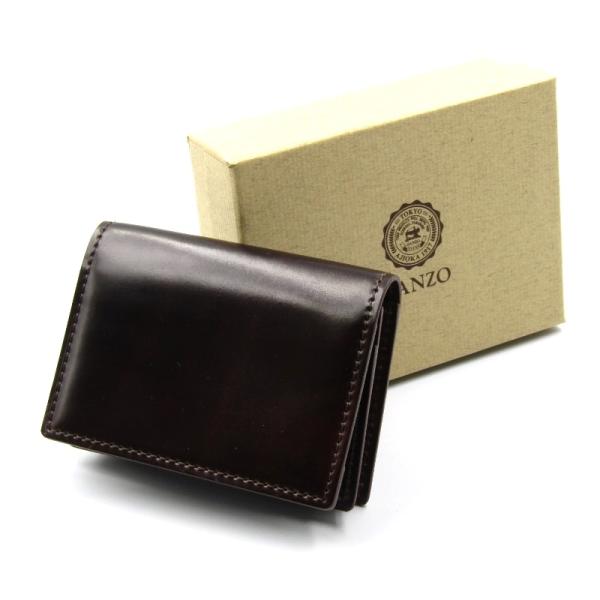 GANZO ホーウィンシェルコードバン 名刺入れ バーガンディー GANZO】シェルコードバン名刺入れの品質と評判を徹底レビュー！ | 大阪