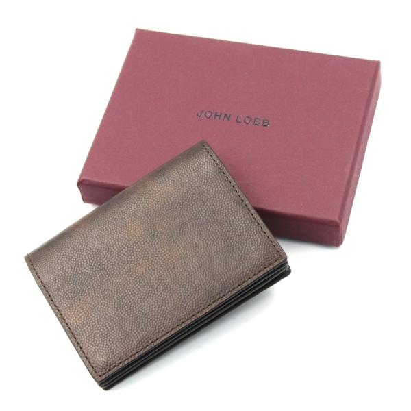 ジョンロブ パスポートカバー キャビア ミュージアムカーフ JOHN LOBB ジョンロブ パスポートカバー キャビア ミュージアムカーフ JOHN