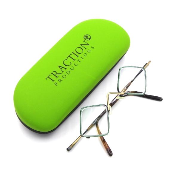 【新品】 TRACTION グリーンカラー眼鏡 未使用 LINDBERG リンドバーグ メガネフレーム NOW 6647