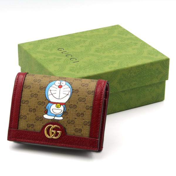 GUCCI 美品 × DORAEMON グッチ ドラえもん ミニ財布 647788 GUCCI 美品 × DORAEMON グッチ ドラえもん ミニ財布 647788