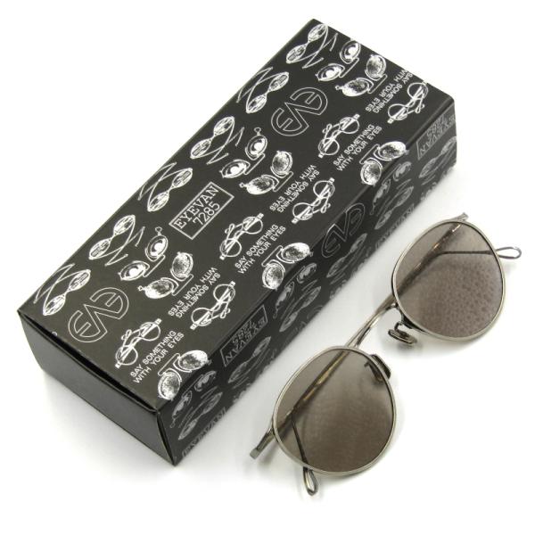 美品 EYEVAN7285 アイヴァン7285 サングラス MODEL.156 クラウン