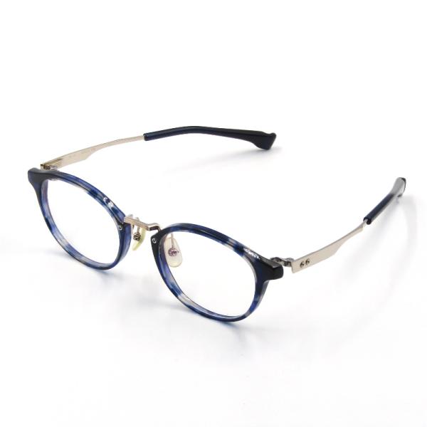 999.9フォーナインズ　眼鏡　クリアブルー 999.9フォーナインズ 眼鏡 クリアブルー - メルカリ