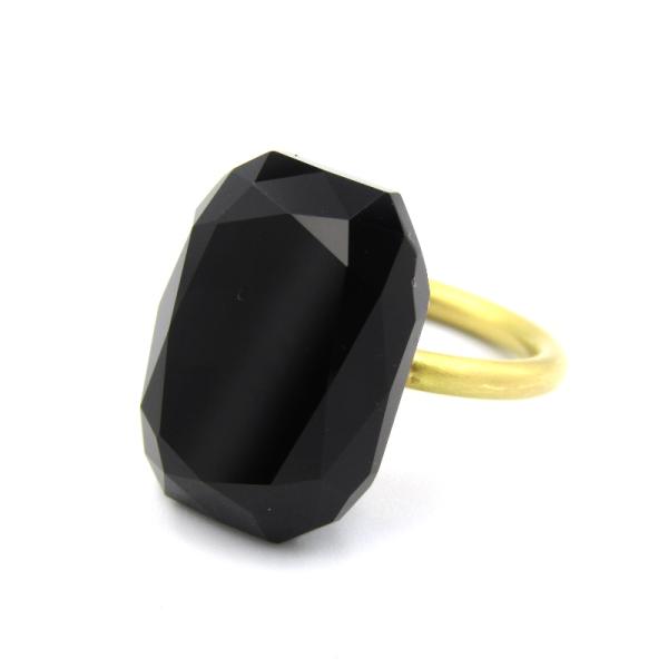 美品 Etsuko Sonobe エツコソノベ リング ブラックオニキス Rh 美品 Etsuko Sonobe エツコソノベ リング ブラックオニキス Rh