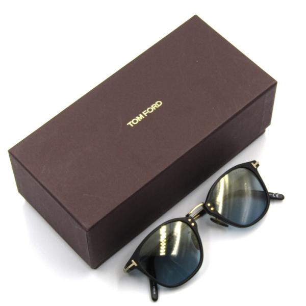 トムフォード TOM FORD TF793-D 02X サングラス ネイビー TOM FORD 美品 トムフォード サングラス TF793-D 02X