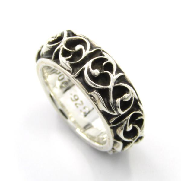 極美品✨ クロムハーツ リング エタニティヴァインバンド AG925 #20 極美品】 CHROME HEARTS エタニティ ヴァインバンドリング約20号