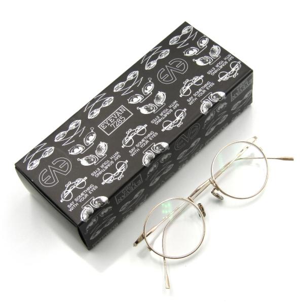 美品 EYEVAN7285 アイヴァン7285 メガネフレーム MODEL.1096 度