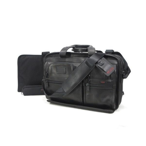 TUMI レザービジネスバッグ 96141DH TUMI トゥミ エクスパンダブル オーガナイザーレザー
