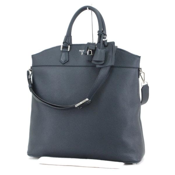 良品 SERAPIAN セラピアン ボストンバッグ カシミア 2WAY 縦型