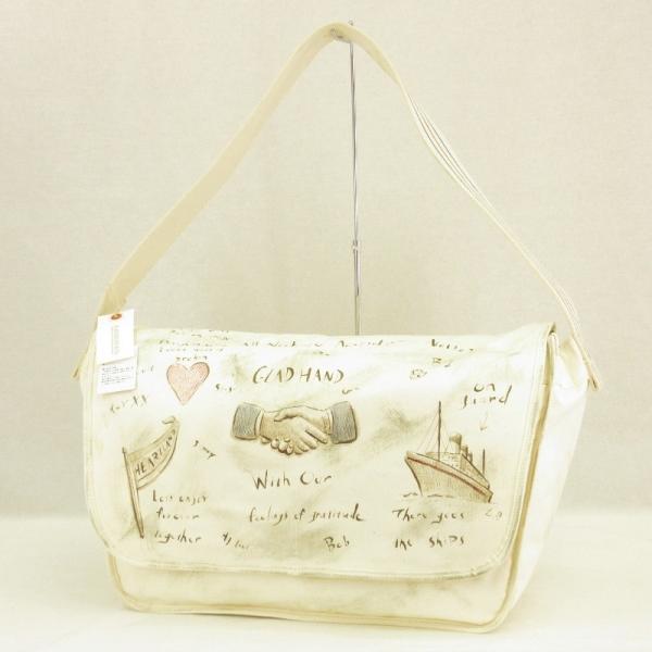グラッドハンドレザーショルダーバッグ GLAD HAND × HERITAGE グラッドハンド LEATHER SHOULDER FRAME