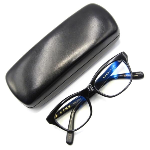 金子眼鏡 サングラス KC60 セルロイド 職人眼鏡 ウェリントン KANEKO
