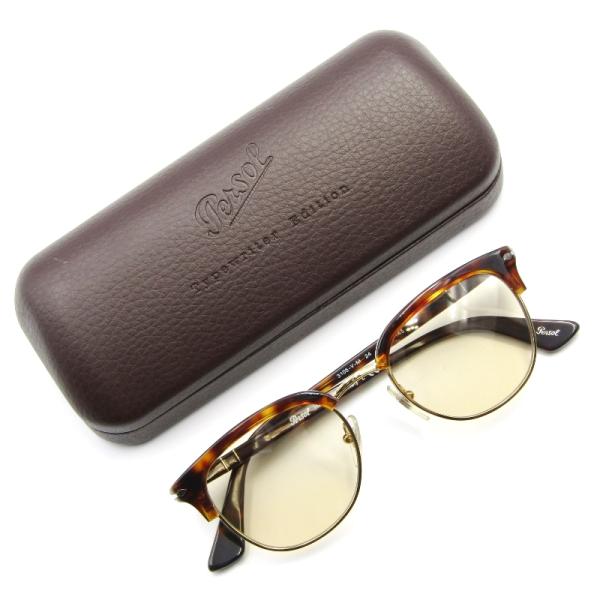 Persol ペルソル サングラス 3105-V-M ブロウ ウェリントン