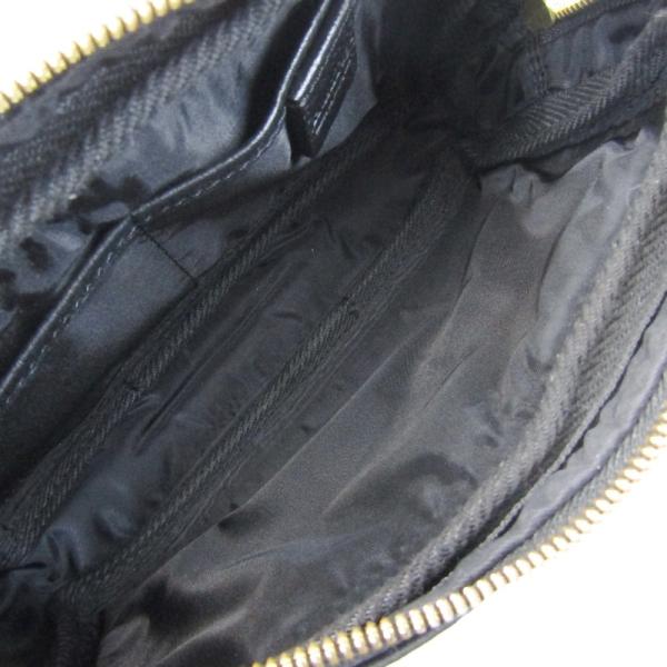 美品 HushTug ハッシュタグ ボディバッグ モンゴルレザー フル