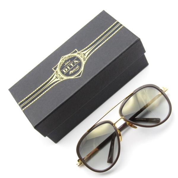 Dita 美品 DITA ディータ サングラス MACH-TWO DRX-2031-G 日本