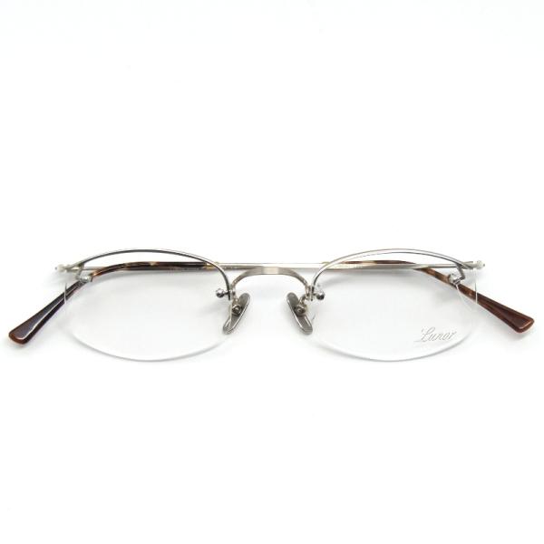 美品　ルノア M5-01　メタルフレーム　オーバル　アンティークゴールド 　中古 美品 ルノア M5-01 メタルフレーム オーバル アンティークゴールド