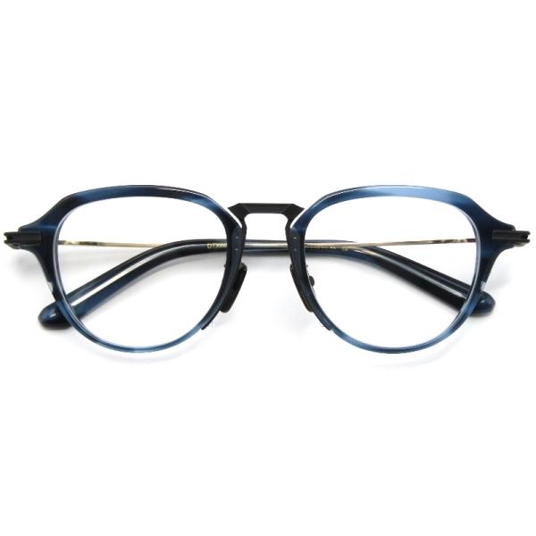 美品 DITA ディータ メガネフレーム AEGEUS THREE DTX447-A-03 日本製 アイゲウス Indigo Swirl/Matte Black/White Gold 61004746 Dita（ディータ） 美品 メガネフレーム AEGEUS THREE DTX447-A-03 日本