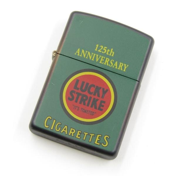 LUCKY STRIKE　ZIPPO　オイルライター Amazon | zippo（ジッポー） LUCKY STRIKE バーコード柄